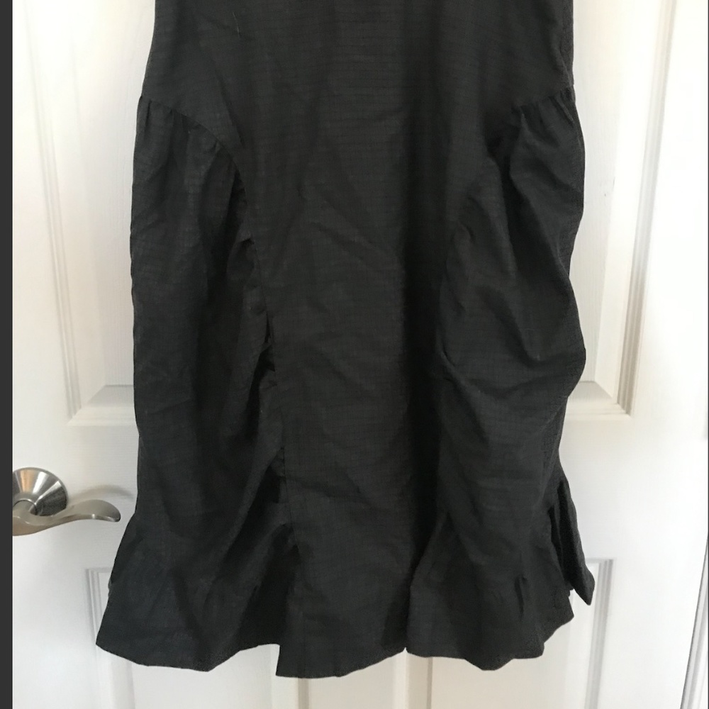Steampunk gathered skirt